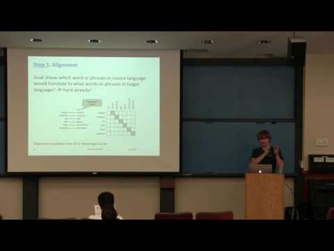 CS224D Lecture 8 -  2015 - Fancy Recurrent Neural Networks for Machine Translation
