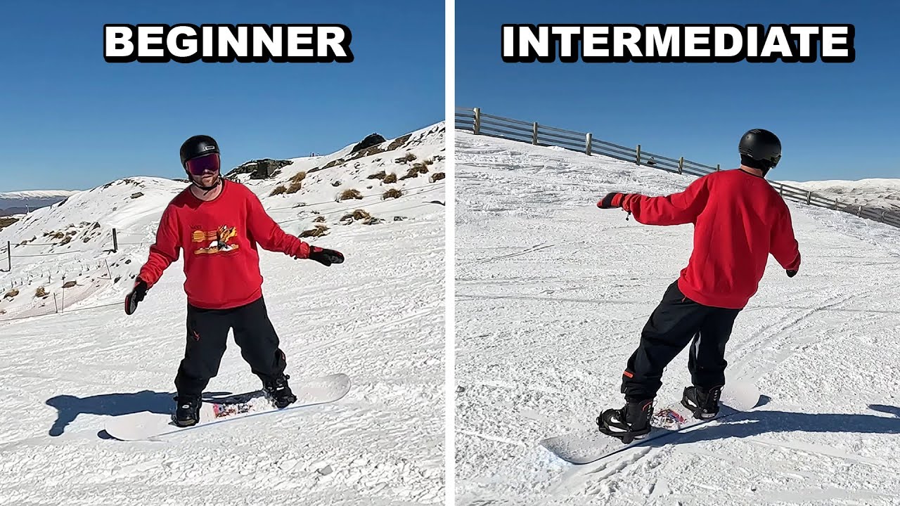 Beginner to Intermediate Snowboarder Progression