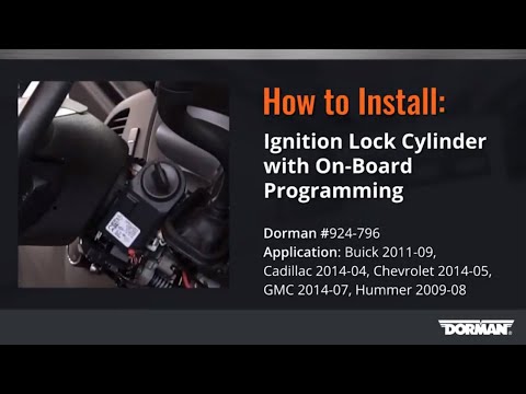 GM Ignition Lock Cylinder with On-Board Programming without Original Key by Dorman Products