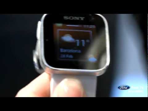 Ford Tech TV hands on with Sony SmartWatch and Smart Wireless Headset Pro
