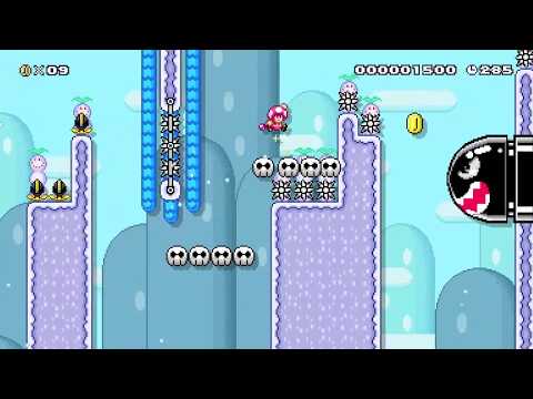 Winter Wonderland (Ver 1.2) by marc1 [Super Mario Maker 2]