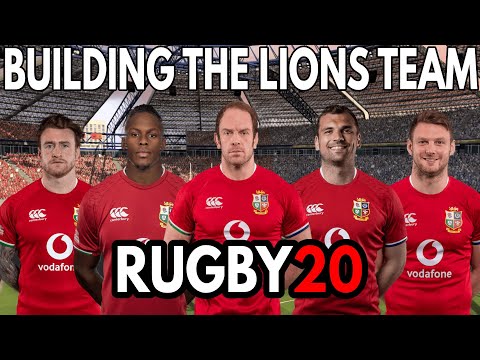 Can We Make The Lions Team On Rugby 20? - Rugby 20 Gameplay and Commentary
