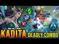 One Shot Combo Kills!! Kadita with Petrify 100% Deadly - Build Top 1 Global Kadita ~ MLBB