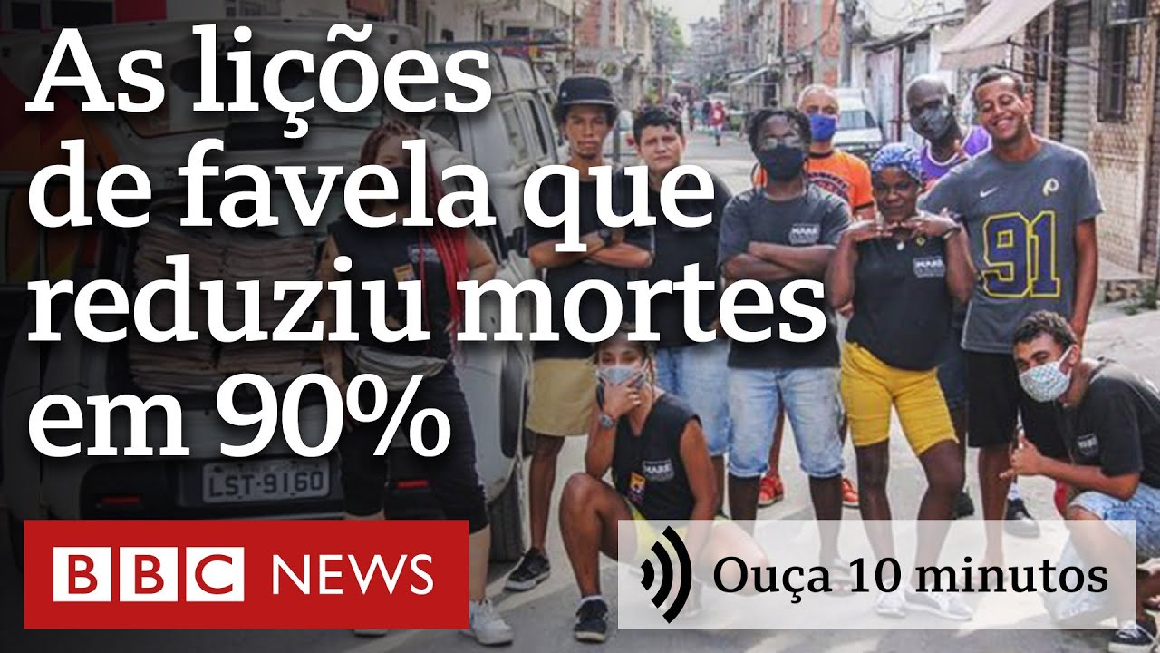 Sem ajuda do governo, Maré dá lições ao país no combate à covid-19 | Ouça 10 minutos