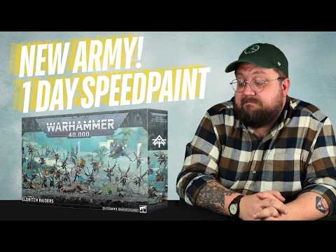 We tried painting 2 new armies in 12 hours... starting our new 40k armies!