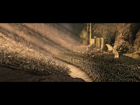 The Lord of the Rings - The Two Towers | Helm's Deep Final Battle Rohirrim Charge Overrun [4K UHD]