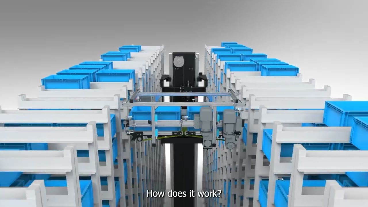 Mini-Load ASRS: High-Density Goods-to-Person Storage