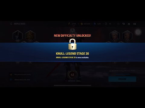 KNULL STAGE 19 UNDER 100 SECONDS | WBL CHALLENGE | MARVEL FUTURE FIGHT