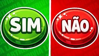 ✅❌SIM OU NÃO | Escolha UM BOTÃO | #quiz #simounao #labquiz