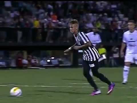 Os Gols de Bragantino 2 x 2 Santos  Paulistão 2013  27/01/2013