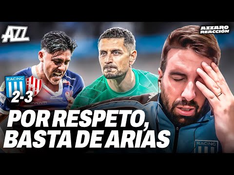 AZZARO REACCIÓN - SIN ARQUERO, ES IMPOSIBLE: RACING FUE UN DESASTRE Y PERDIÓ 3-2 ANTE UNIÓN
