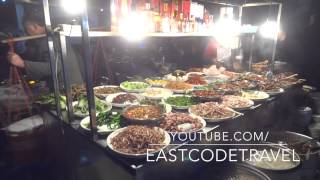 Chinese street food shop  Sichuan