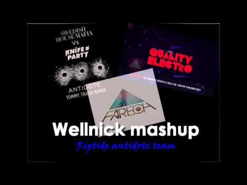 SHM & Knife Party vs. Fareoh vs. The Prodigy & MAKJ - Riptide antidote team (Wellnick Mashup)
