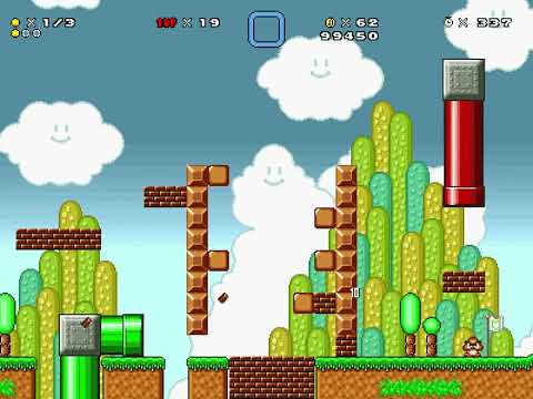 Super Mario Bros. X (SMBX2 Beta 4.4.1) Longplay - New Super Mario Bros. DS