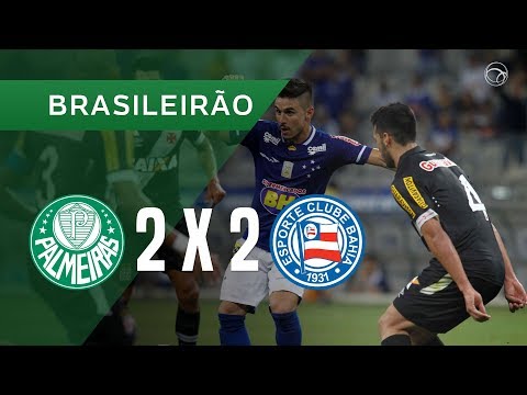 PALMEIRAS 2 X 2 BAHIA - 12/10 - BRASILEIRÃO 2017