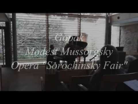Gopak, from Opera Sorochinsky Fair by Modest Mussorgsky