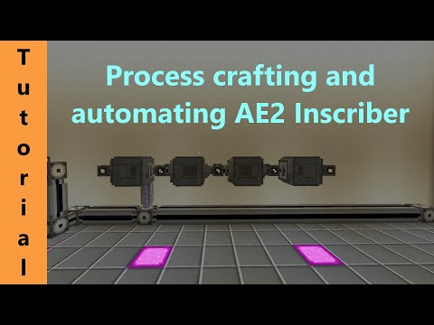 Syn's Shorts - Process crafting and automating the AE2 Inscriber - AE2 (1.12.2)