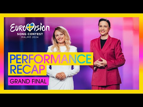 Grand Final Recap | Eurovision 2024 | #UnitedByMusic 🇸🇪