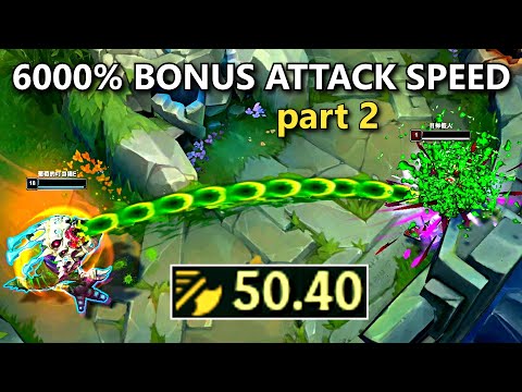 30.00+ ATTACK SPEED MONTAGE 2! (Draven, Kog'Maw, Vayne, Xayah & more!)