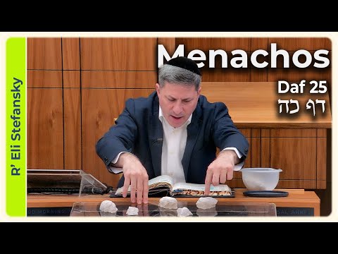 Daf Yomi Menachos Daf 25 by R' Eli Stefansky