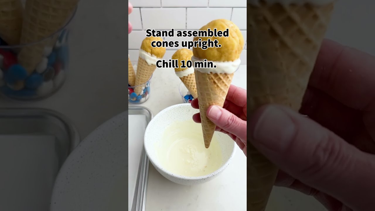 Ice Cream Cone Cake Pops