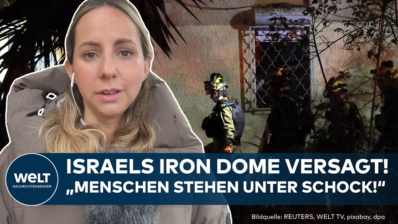 ISRAEL: "Da fliegen so viele Raketen auf Israel ein!" Sarah Cohen-Fantl berichtet aus Tel Aviv