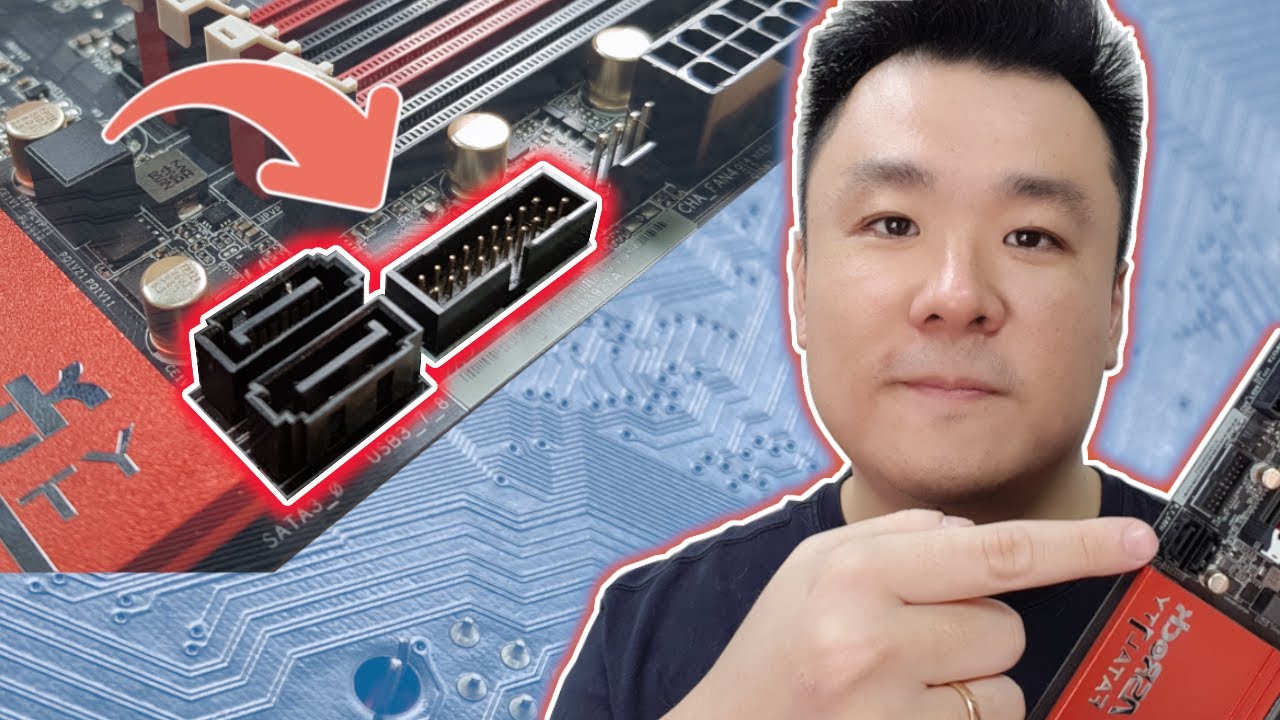 Principais conectores da placa mãe: SATA, USB, PCIe, DIMM, M.2