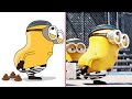 Despicable Me 3 Funny Drawing Meme | Minions in Jail Scene