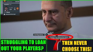 #FIFA23: How to Loan out players without option to buy