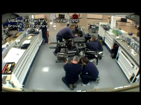Sky Sports F1 2012 - Williams FW34 Car Build