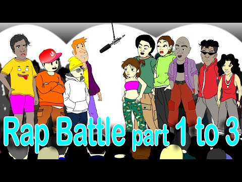 Rap Battle 1 to 3  |  Pinoy Animation
