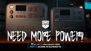 BLUETTI Large Capacity Powerbank Series Pt 3: AC200L vs ELITE200 V2