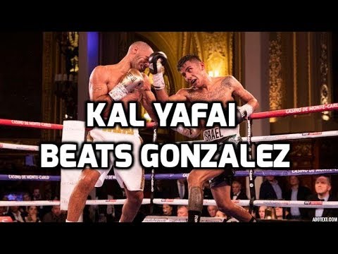 KAL YAFAI BEATS ISREAL GONZALEZ IN A CLOSE FIGHT