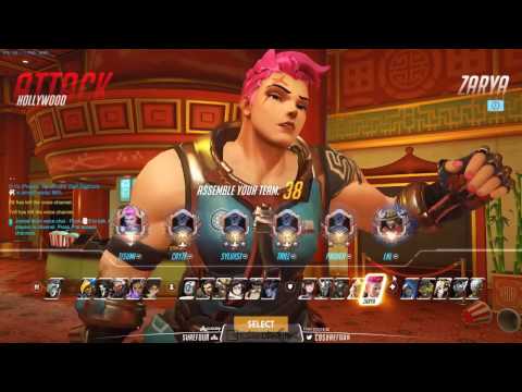 [Rank: 4500 SR] Surefour | Mccree, Zarya, Mei | Hollywood Pro Gameplay