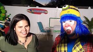Muñequita Pompita y Payaso Pikorete en Lakeland Fl en Cumpleaños de Jacob Review Testimonio