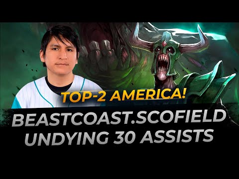 Scofield Undying Total Domination - Dota 2 Replay Full Gameplay