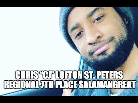 Chris “CJ” Lofton St. Peters Regional 7th Place Salamangreat