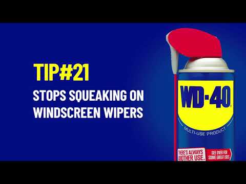 How To Stop Squeaking On Windscreen Wipers With WD-40 Multi-Use Product
