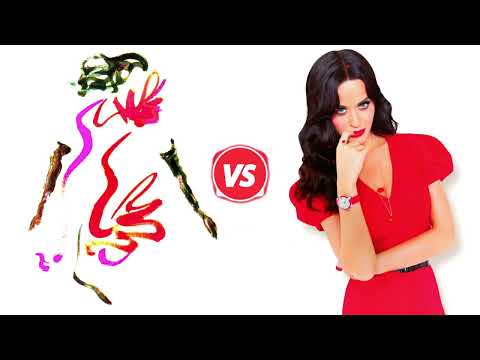 Katy in Red (Chris de Burgh vs Katy Perry)