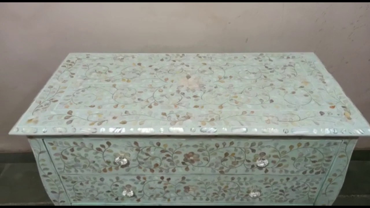 Mother of Pearl Inlay Dresser