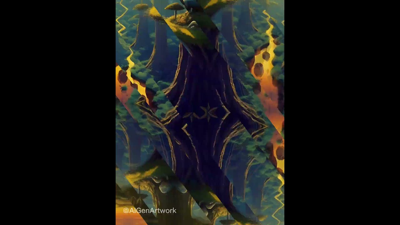 Forest sunset #aiartsociety #aigeneratedart #kaiberai #aiart #aiartist #aiartwork #aiartcommunity