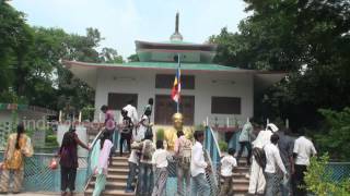 Buddhist temple built by Japanese worshippers at Sarnath 