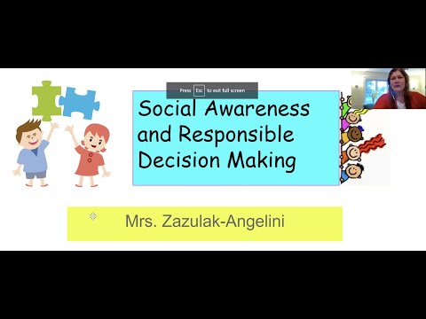 Decision Making Lesson with Mrs. Zazulak-Angelini