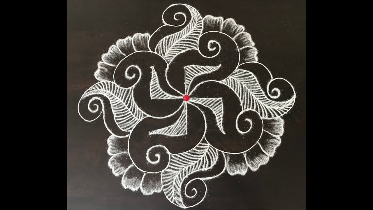 * 1 dotted rangoli designs by nammane 13