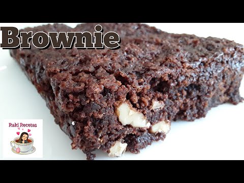 BROWNIE RAPIDO sin horno al microondas