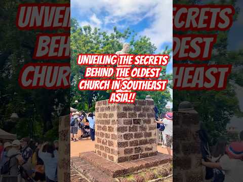 Unveiling Southeast Asia’s Oldest Catholic Church St. Paul Church 🇲🇾 #melakamalaysia #oldestchurch