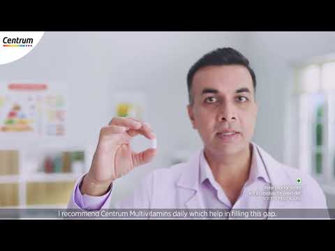 Centrum Adults 50+ Multivitamins for filling Nutrition Gap | English