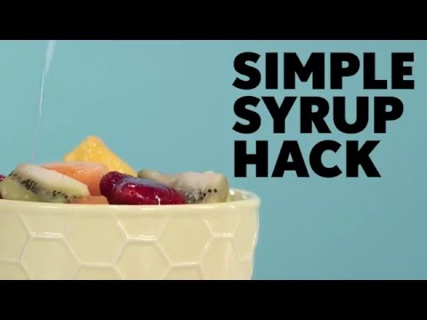 Simple Syrup Hack