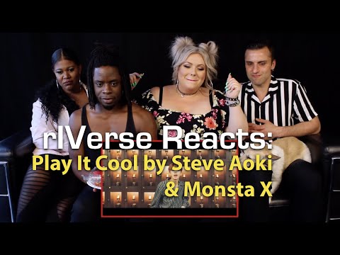 rIVerse Reacts: Play It Cool by Steve Aoki & Monsta X - M/V Reaction