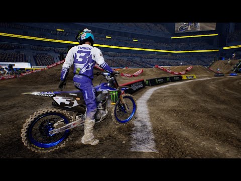 Supercross 5 - Indianapolis Practice RAW - Eli Tomac